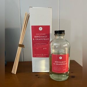 Bergamot & Grapefruit reed diffuser